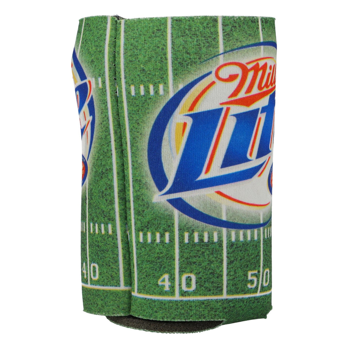 Porte-canettes Miller Lite en néoprène, motif football américain, vert – Vue 2