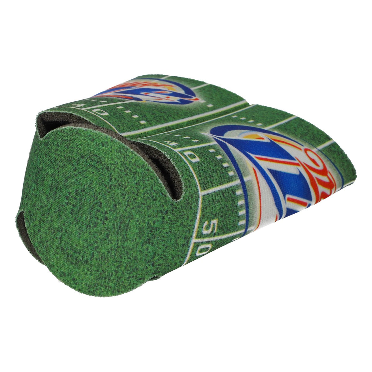 Porte-canettes Miller Lite en néoprène, motif football américain, vert – Vue 4