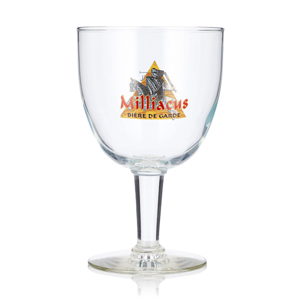 Verre à bière Milliacus 0,25 l, forme tulipe, bières de garde, verre à pied, verre à bière Durabor, verre à pied