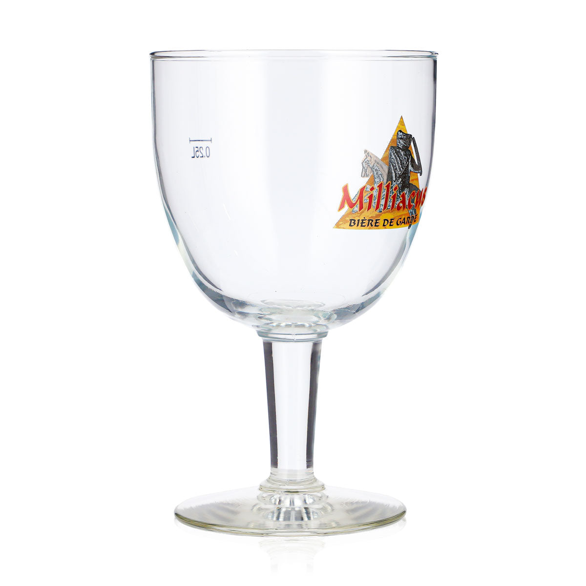 Verre à bière Milliacus 0,25 l, forme tulipe, bières de garde, verre à pied, verre à bière Durabor, verre à pied – Vue 2