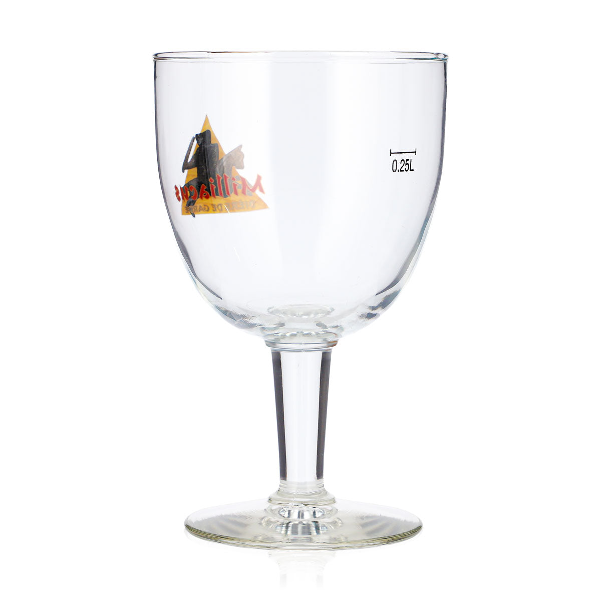 Verre à bière Milliacus 0,25 l, forme tulipe, bières de garde, verre à pied, verre à bière Durabor, verre à pied – Vue 3
