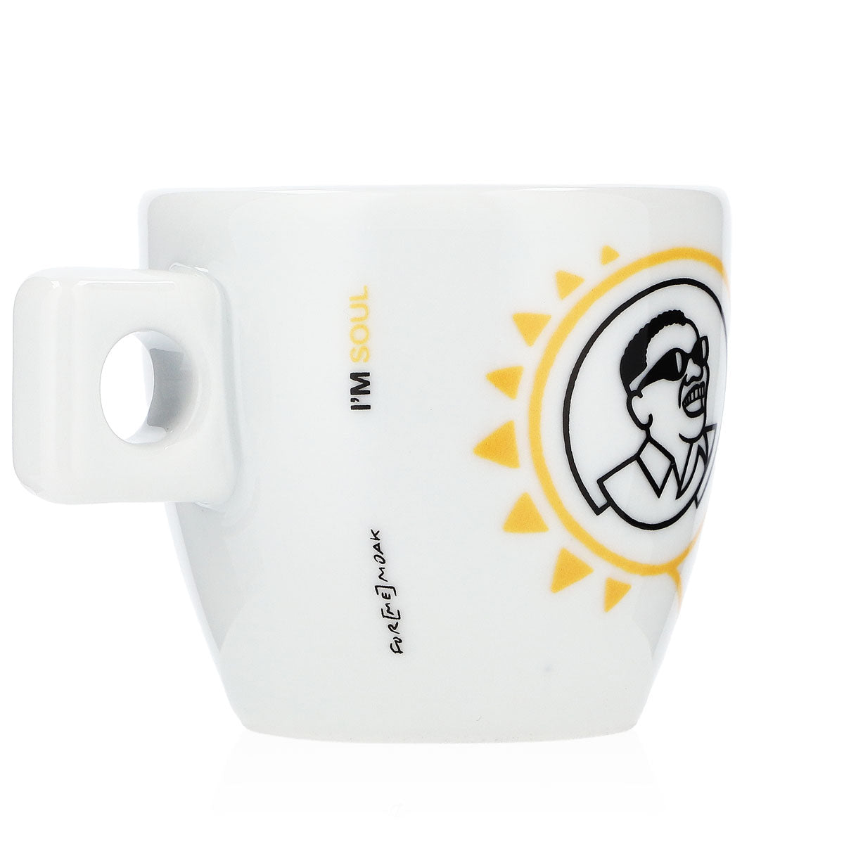 MOAK Tasse à café Tasse à espresso 50 ml Tasse à anse Verres à café Verres Soul – Vue 2