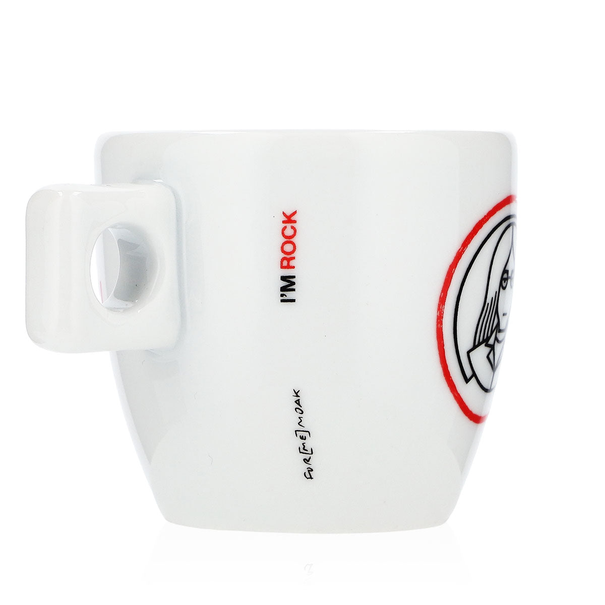 MOAK Tasse à café Tasse à espresso 50 ml Tasse à anse Verres à café Verres Rock – Vue 2