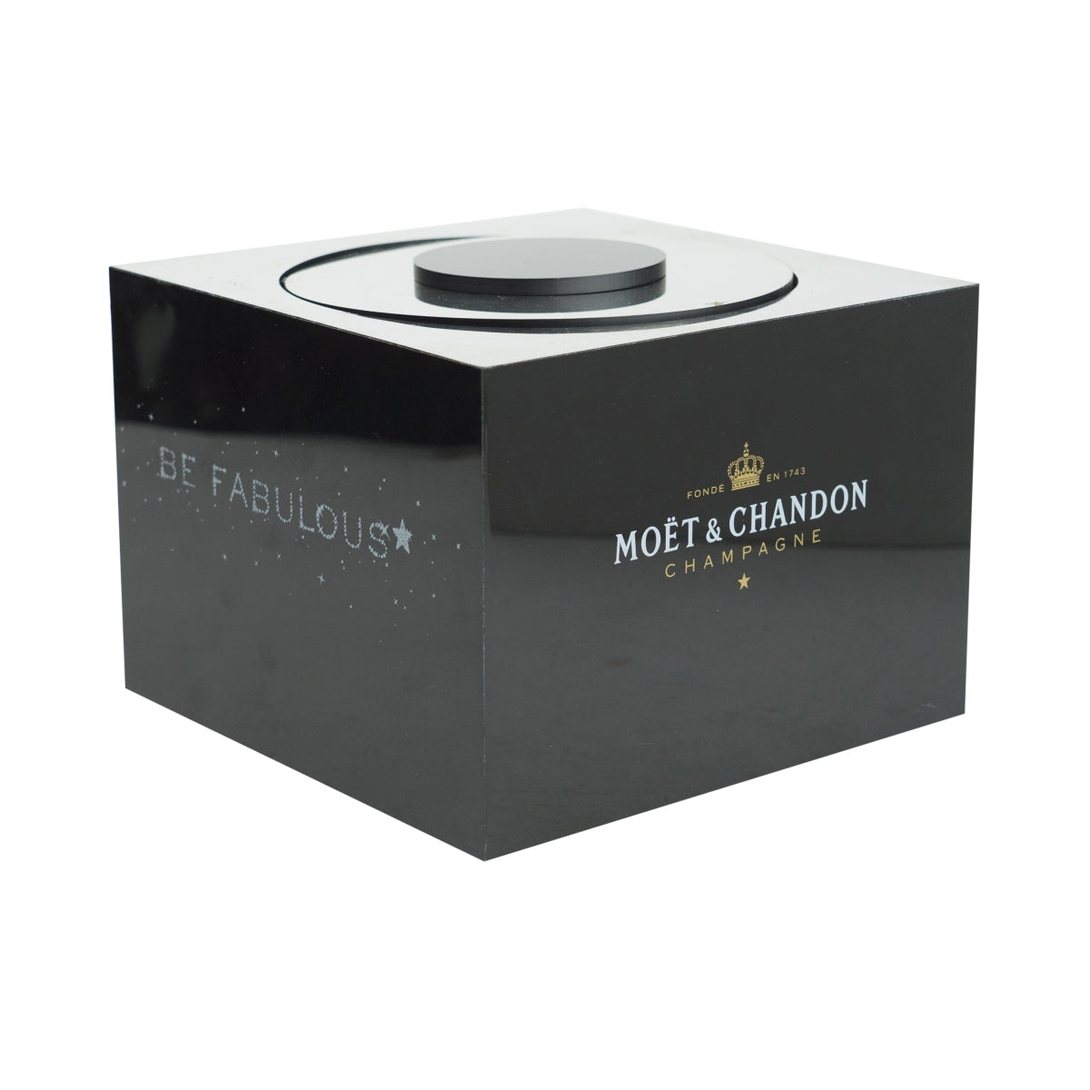 Moët & Chandon Champagne Glorifier Be fabulous Enseigne lumineuse LED Bar