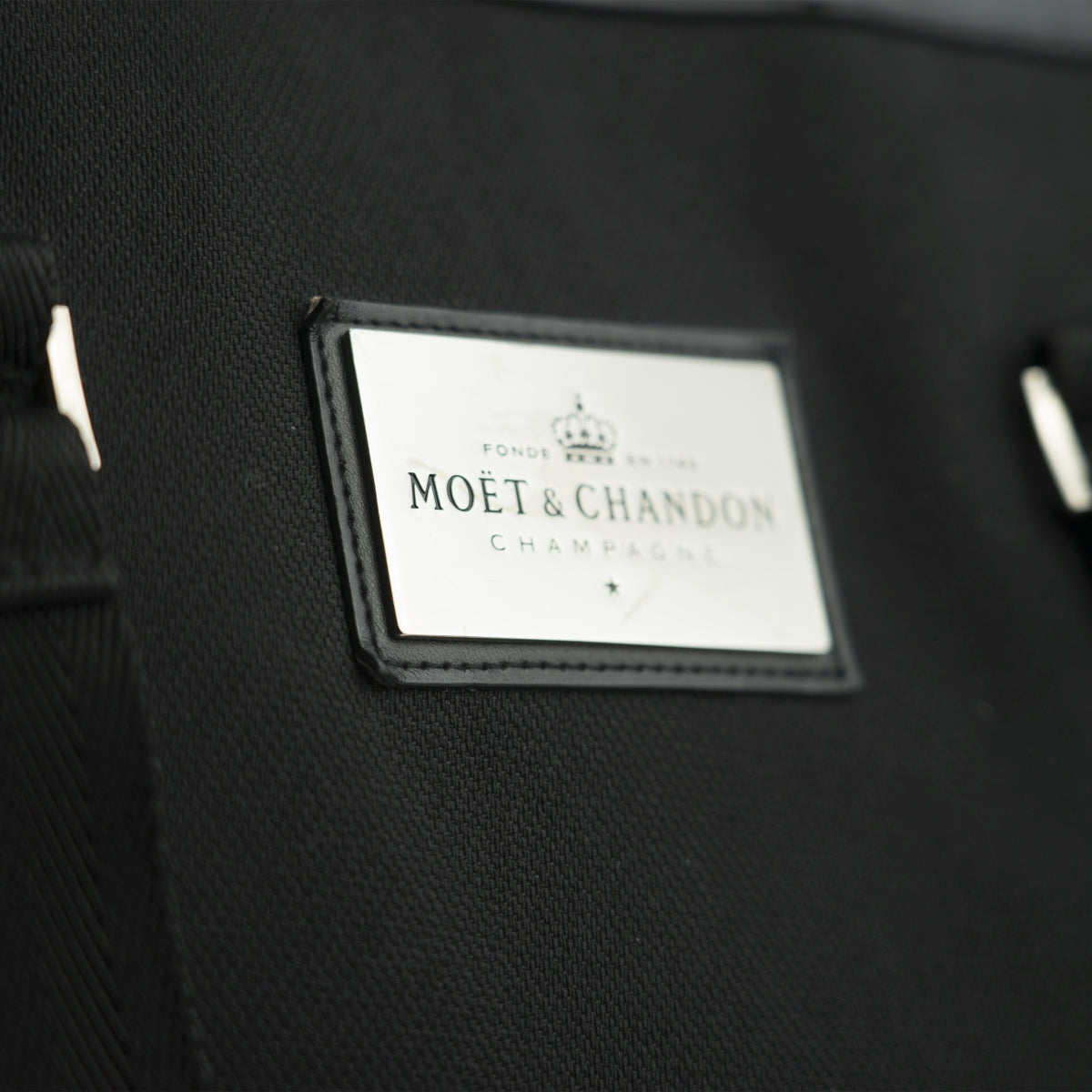 Sac à main noir pour champagne Moët & Chandon Sac à main professionnel Sac rare – Vue 3