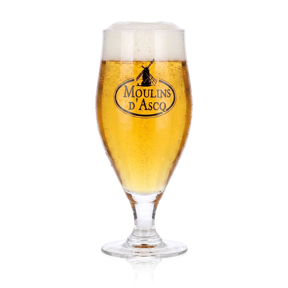 Verre à bière Moulins d'Ascq 0,3 l, modèle « Pokal », Luminarc Cervoise
