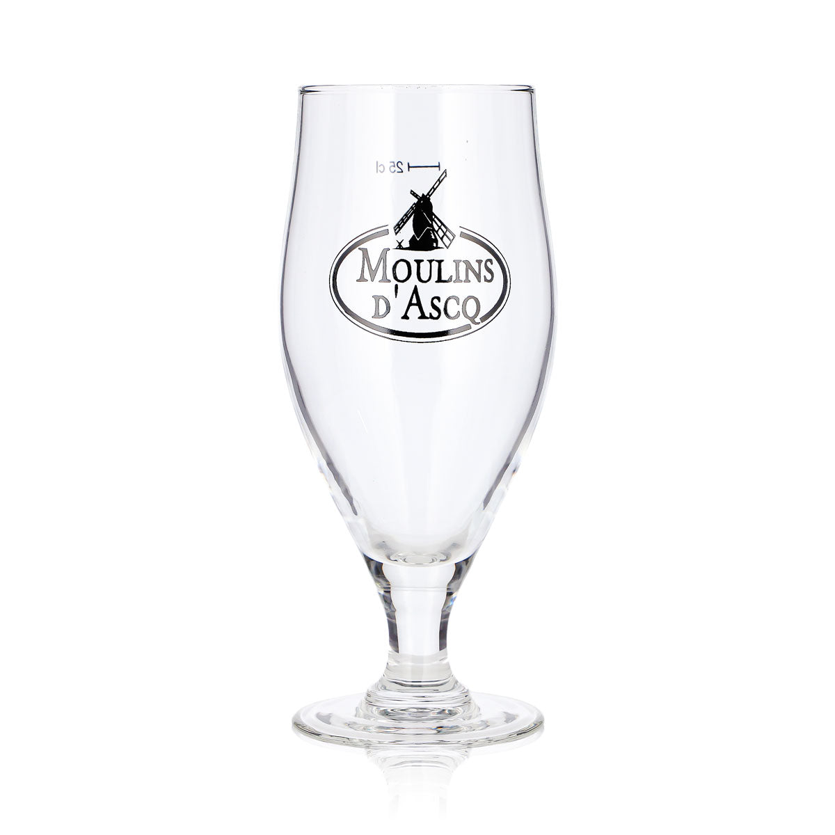 Verre à bière Moulins d'Ascq 0,3 l, modèle « Pokal », Luminarc Cervoise – Vue 2