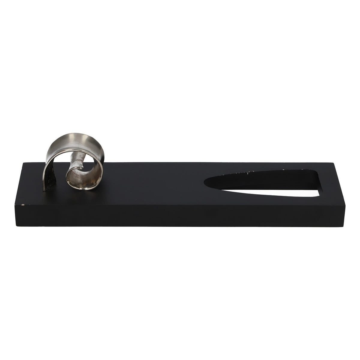 Porte-bouteilles de vin Mouton Cadet, présentoir de table, support métallique noir, cadeau – Vue 2