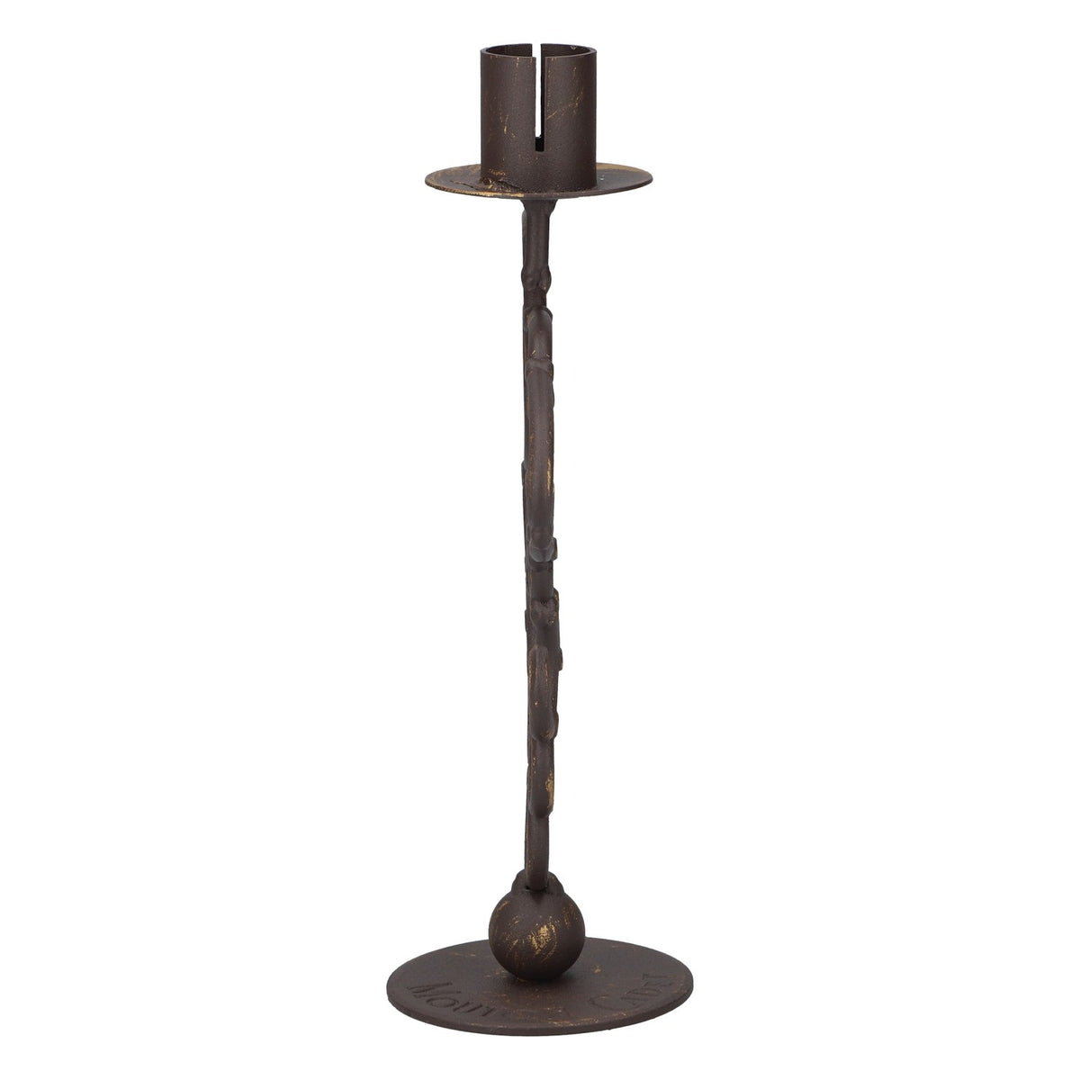 Bougeoir décoratif Mouton Cadet en métal gris – Vue 4