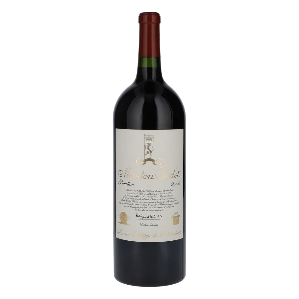 Bouteille décorative Mouton Cadet 2 l Pauillac 2006