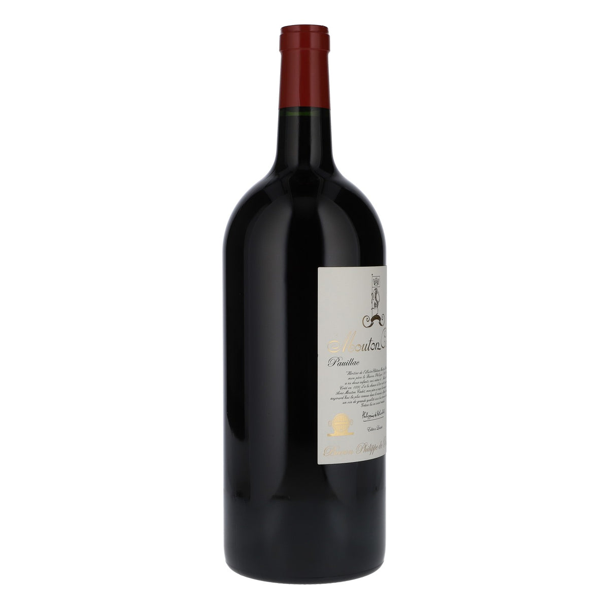 Bouteille décorative Mouton Cadet 3 l Pauillac 2006 – Vue 2