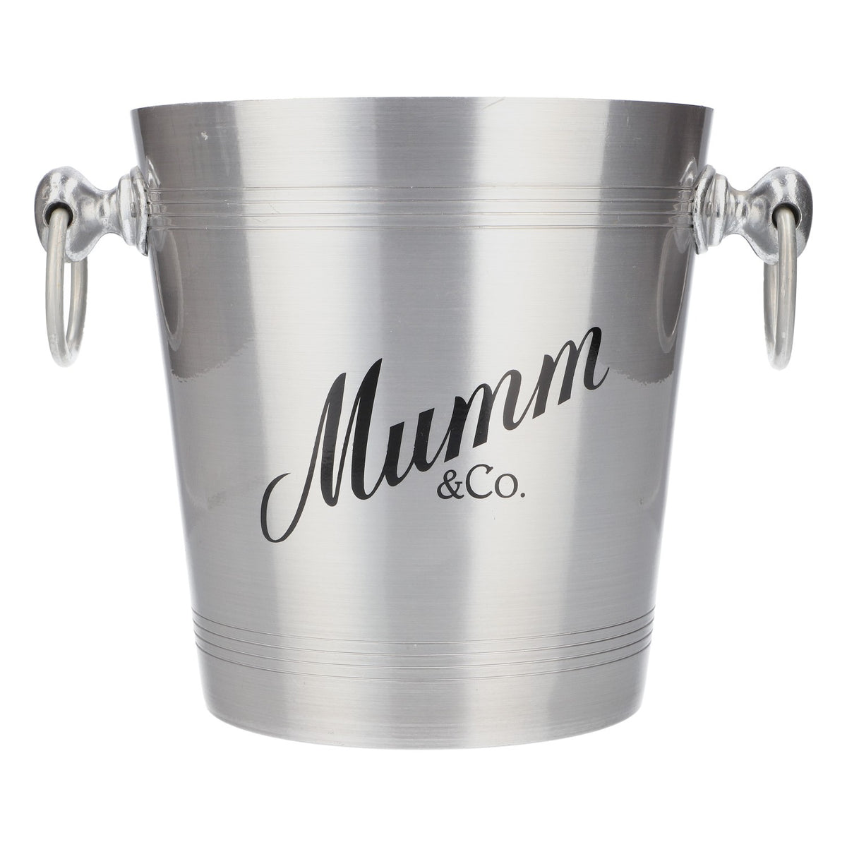 Seau à champagne Mumm Icecube argent avec anse