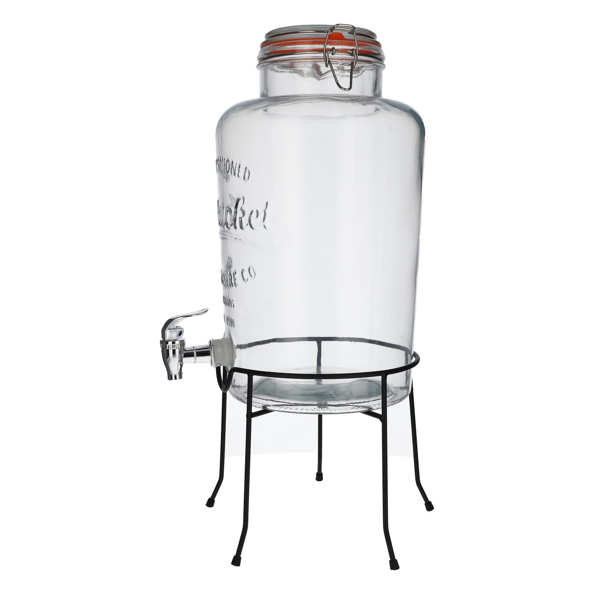 Distributeur de boissons gazeuses Nantucket avec support métallique 8 litres – Vue 3