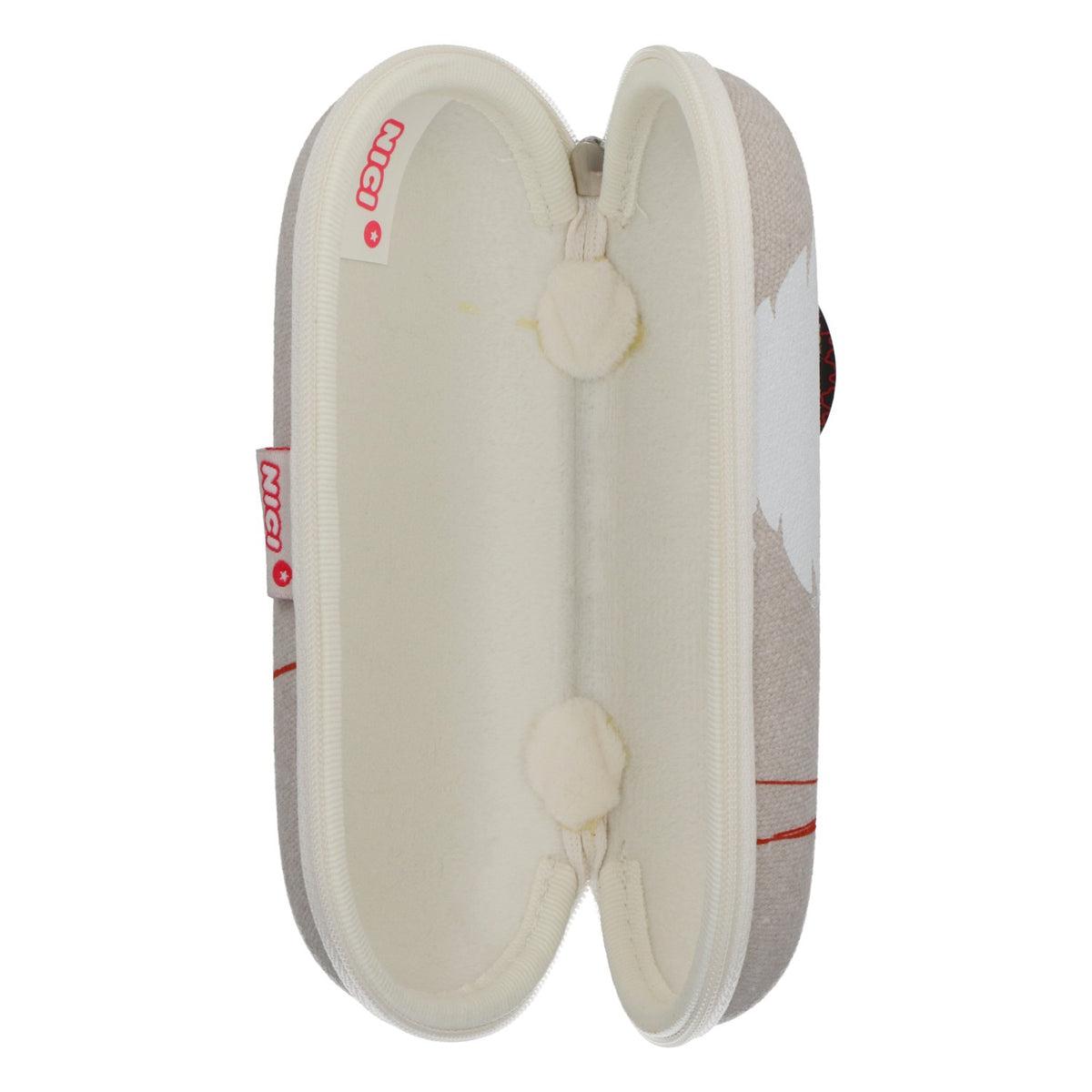 Étui à lunettes Nici Spielzeug, étui rigide pour lunettes de soleil, motif « Angel », blanc, en plastique – Vue 4