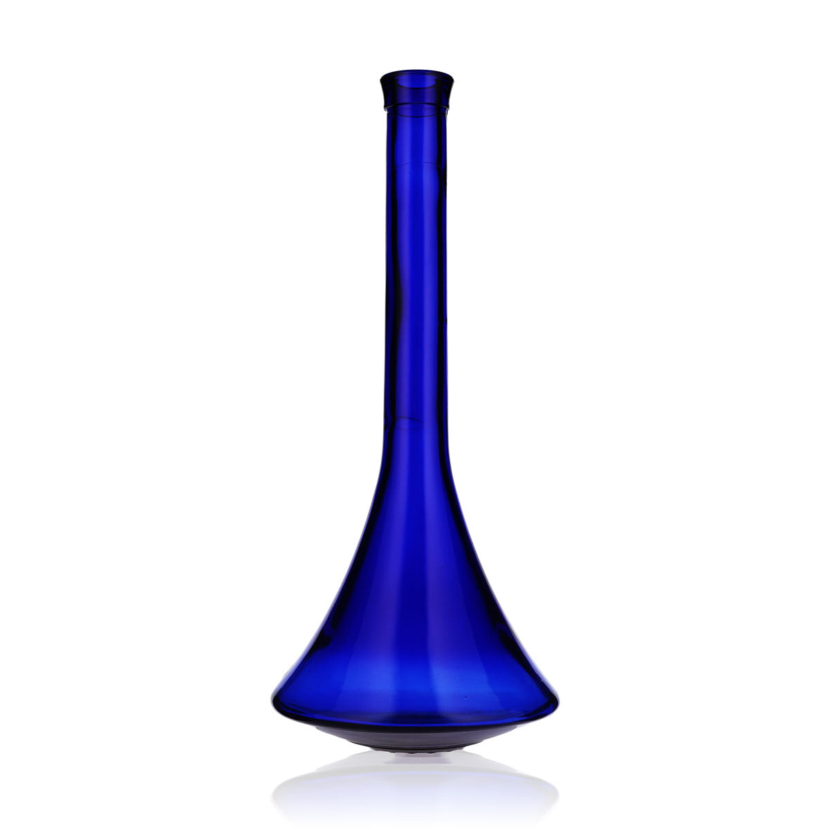 No Name - Autres articles en verre - Vase de 0,5 l - Bec verseur - Verre bleu - Bouteille décorative