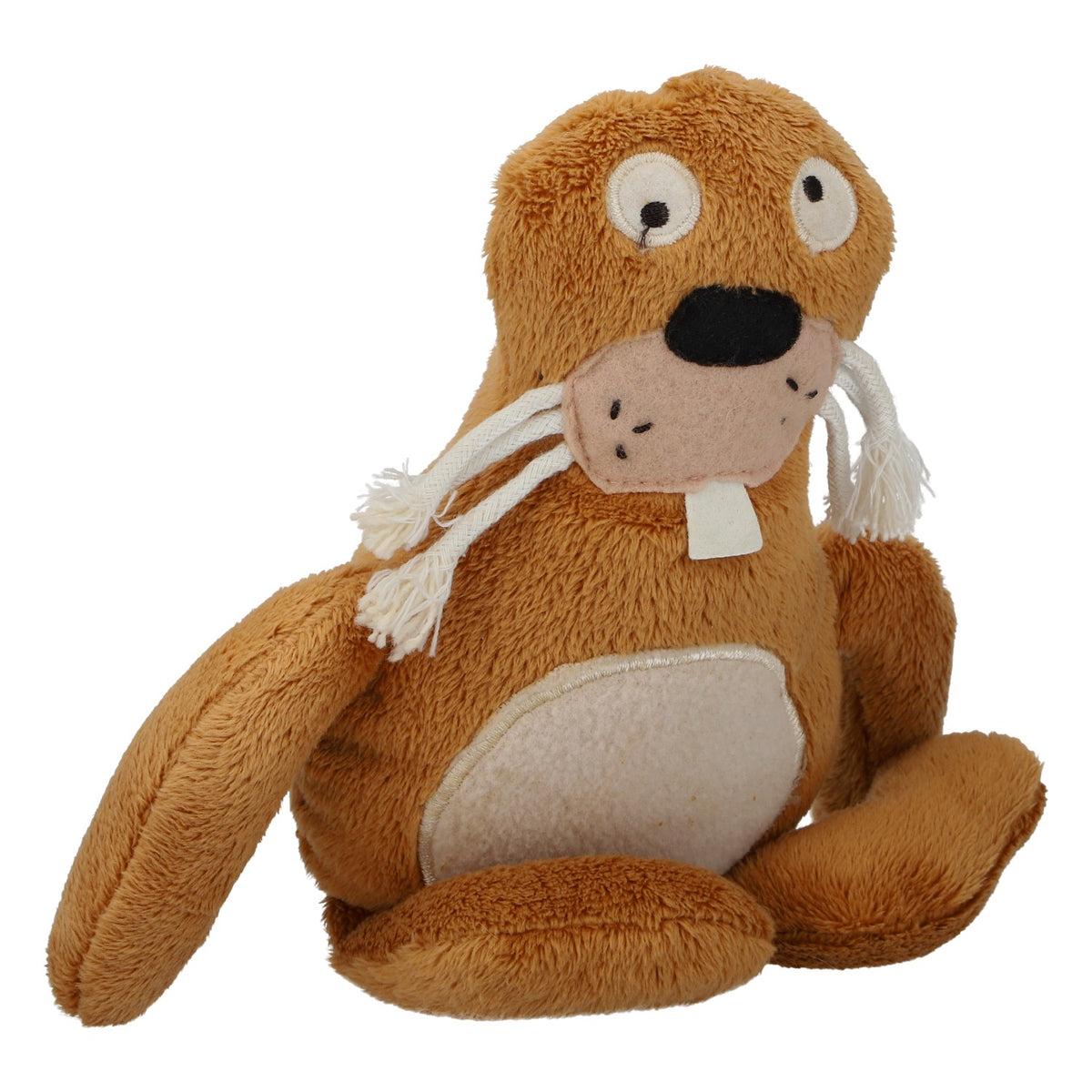 Jouet sans marque, peluche, phoque, neuf, en polyester, marron – Vue 3