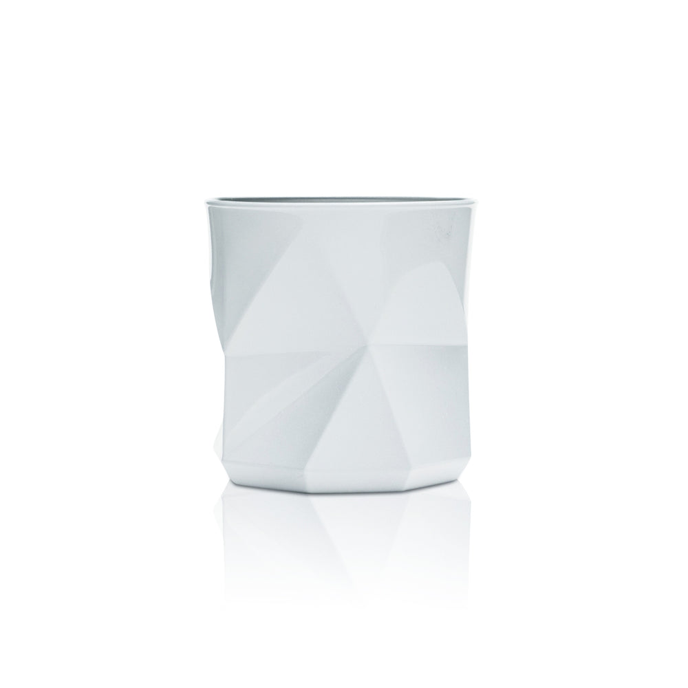 Verre à gin Nordes 0,25 l Tumbler blanc Atlantic Verres Relief Cocktail Cube Design