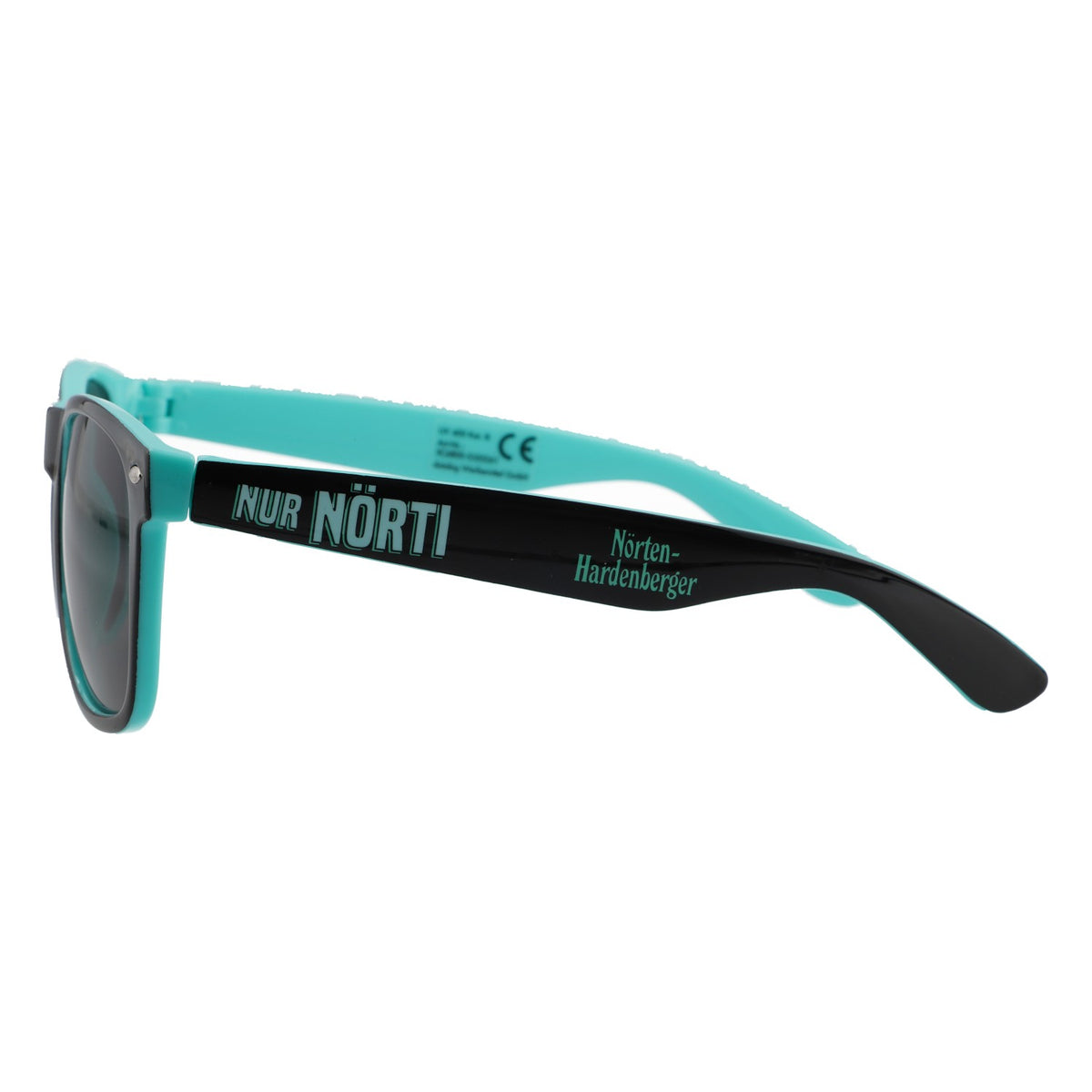 Lunettes de soleil Nörten Hardenberger Bier Teinte noire Intérieur turquoise – Vue 3