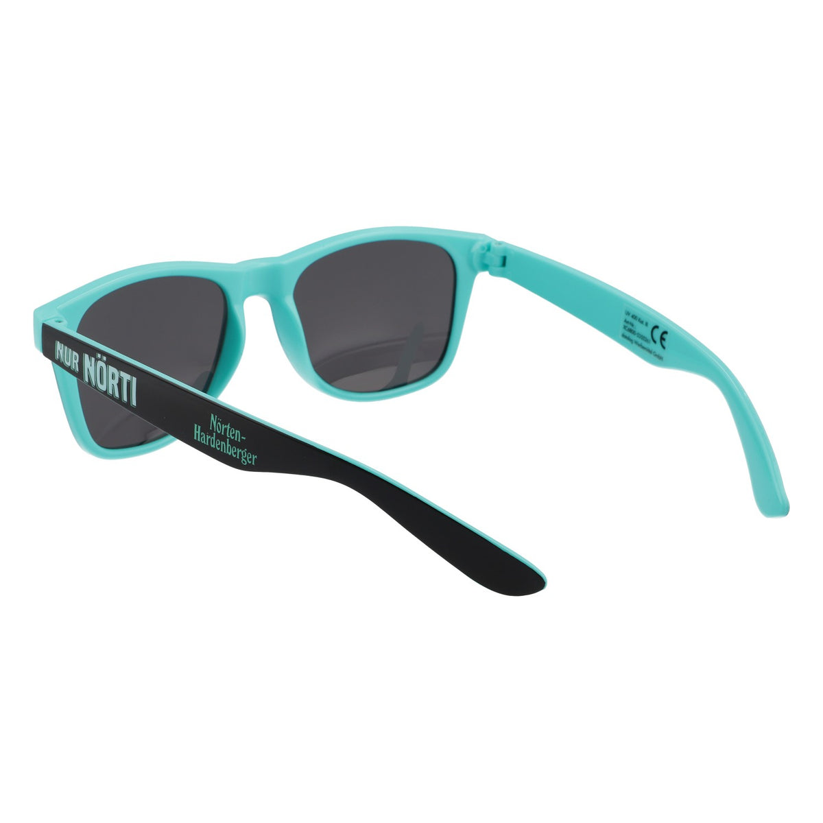 Lunettes de soleil Nörten Hardenberger Bier Teinte noire Intérieur turquoise – Vue 4