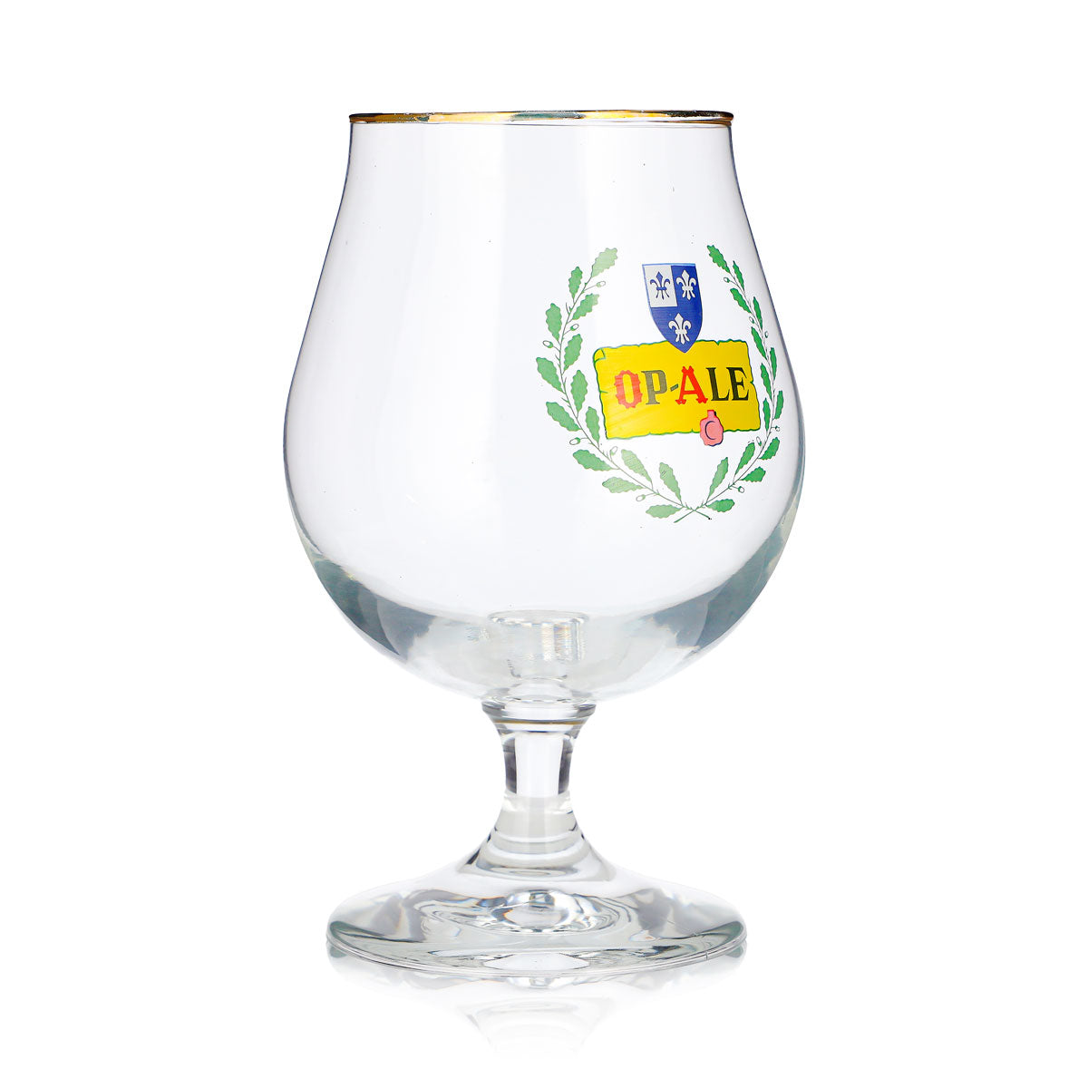 Verre à bière Op-Ale, verre à pied, 0,5 l, bord doré, Durobor, verre à bière à pied – Vue 3