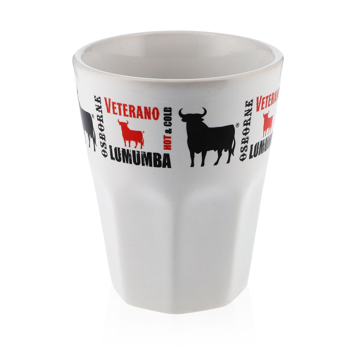 Osborne Veterano Rhum Tasses en céramique Verres blancs Lumumba « Osborne » – Vue 4