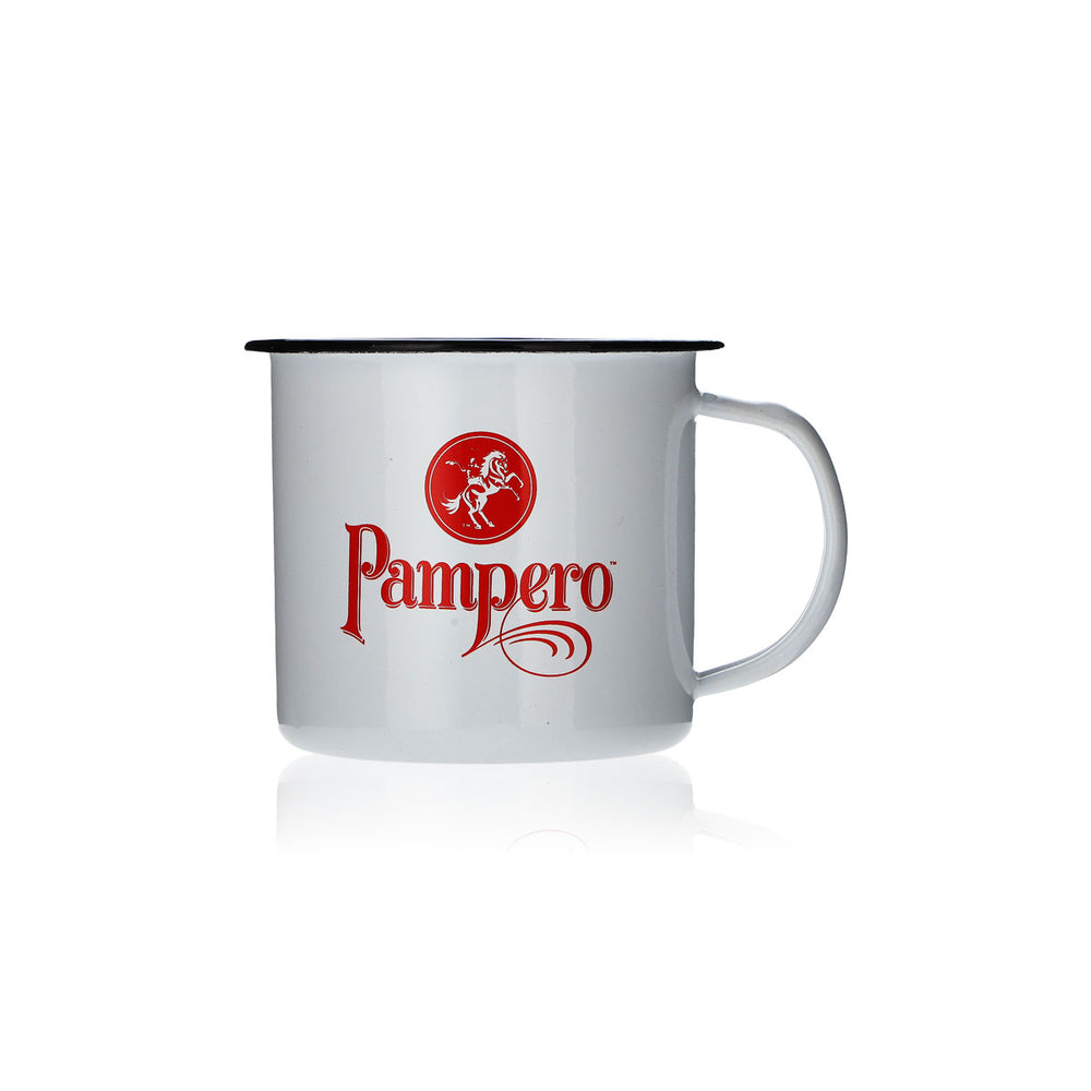 Tasse en émail Pampero Rum Tasse à café Mug Moskow Mule Tasse blanche