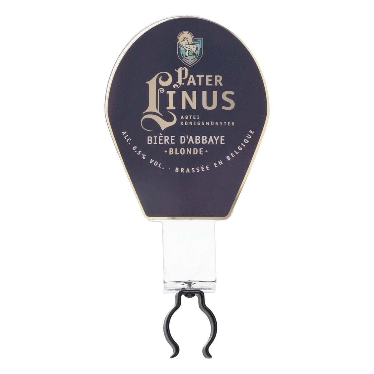 Père Linus Bier Levier de robinet Robinet à clipser Accessoires de bar Système de tirage Bleu