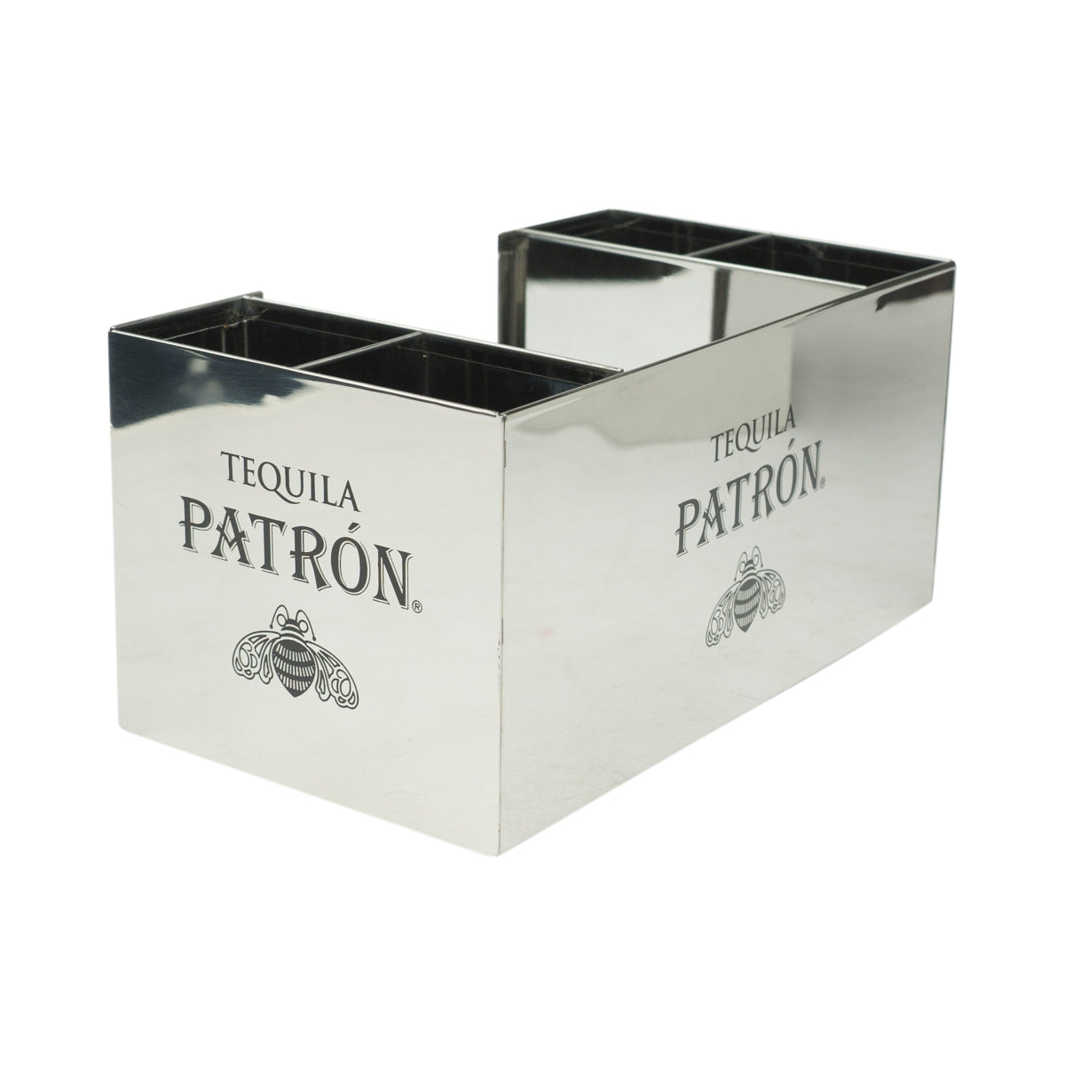 Patron Tequila Barcaddy Métal argenté Accessoire de bar Trieur Barman Décoration Gastro – Vue 2