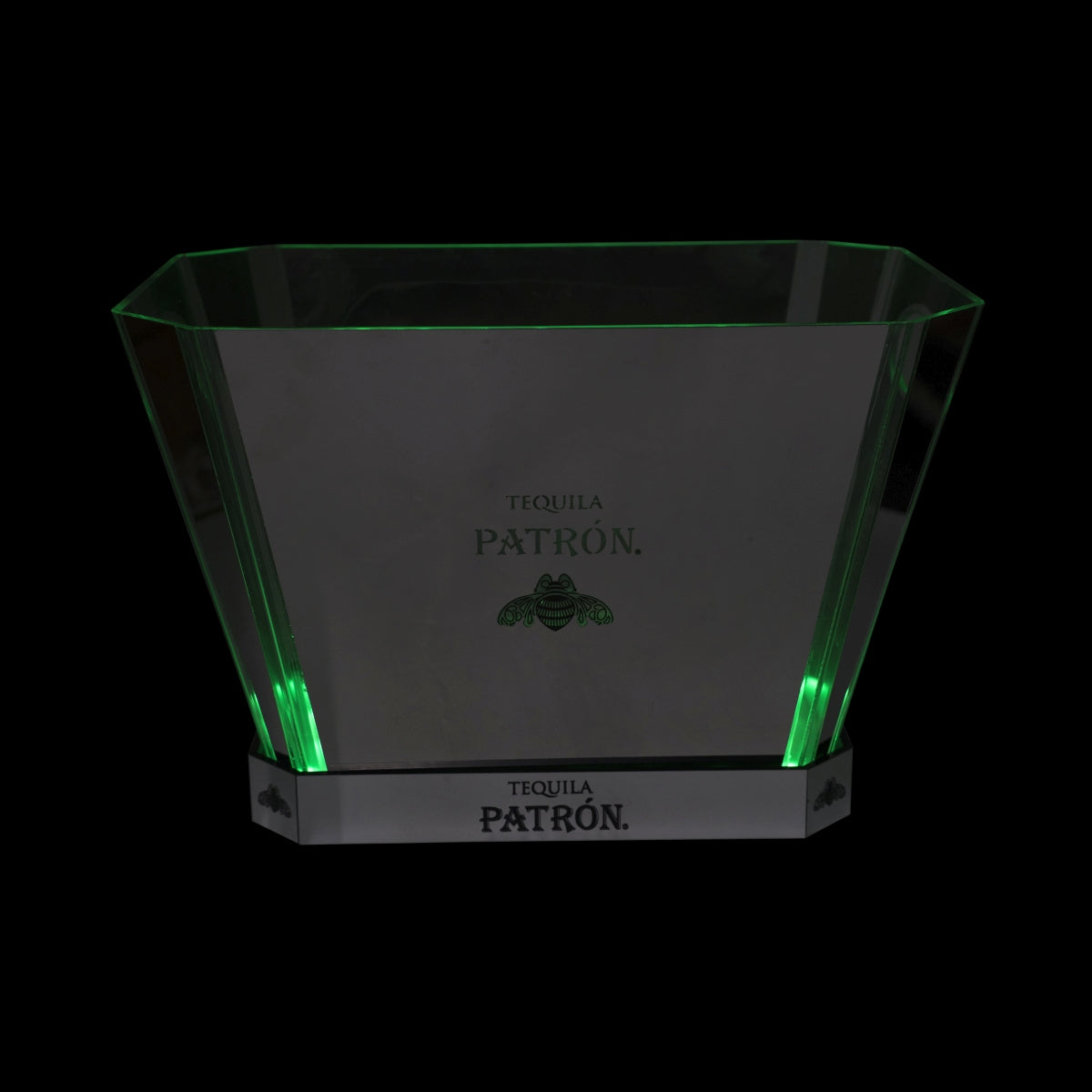 Refroidisseur à tequila Patron LED Bac réfrigérant Seau Glace Bar à glace Glaçons Bouteille – Vue 2
