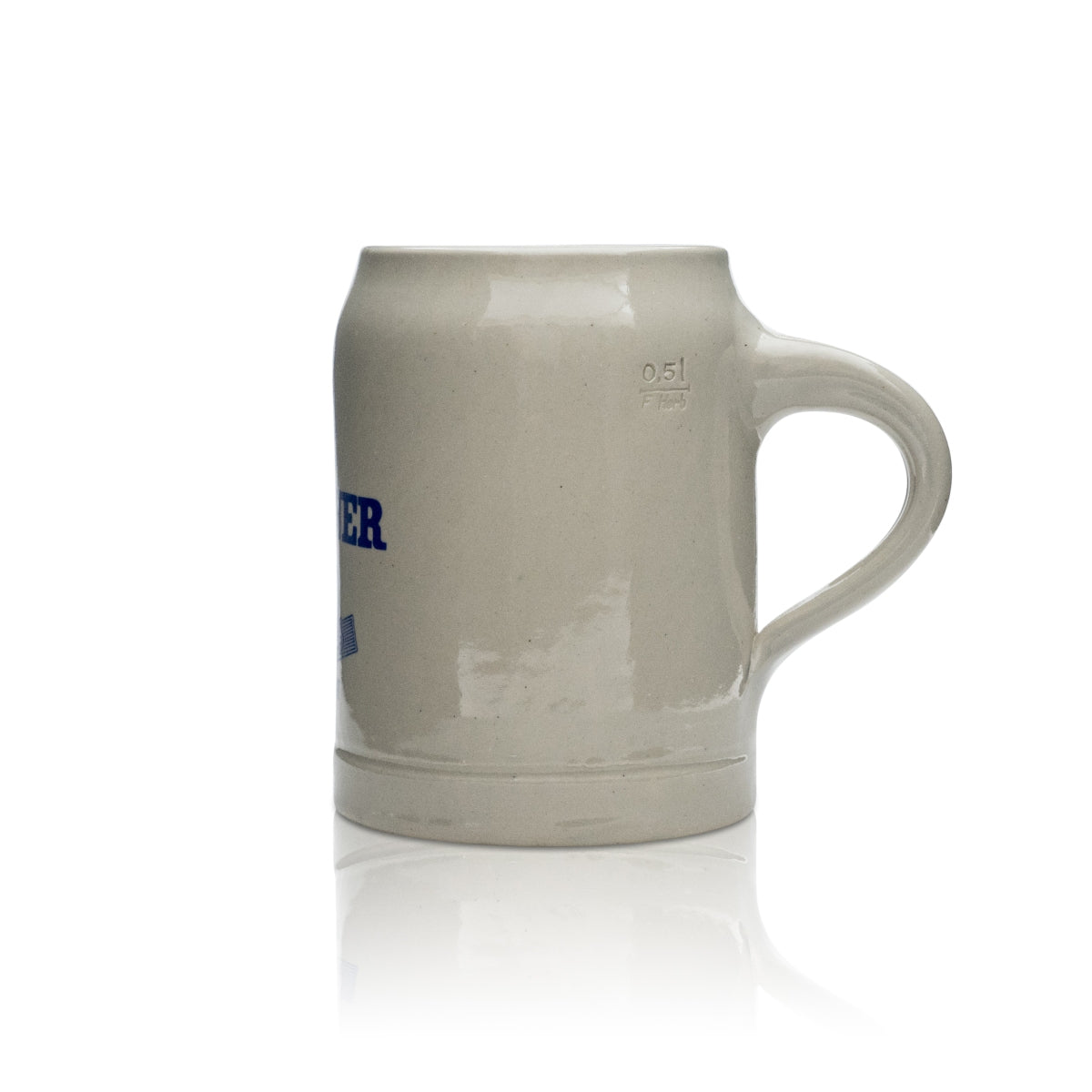 Verre à bière Paulaner 0,5 l, chope en terre cuite, verres Seidel, Bavière, Munich, bar gastronomique – Vue 2