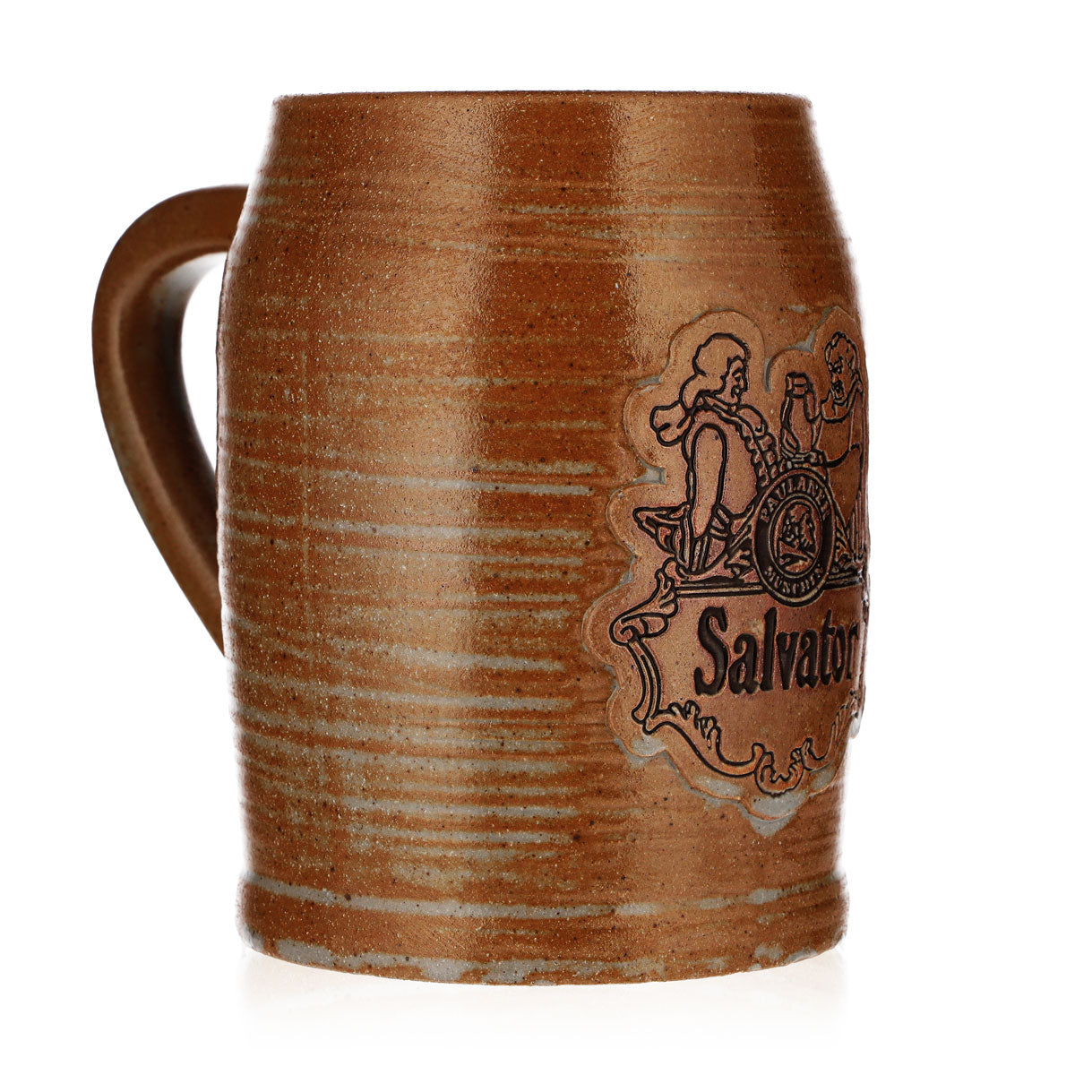 Verre à bière Paulaner 0,73 l, chope en terre cuite Salvator – Vue 2