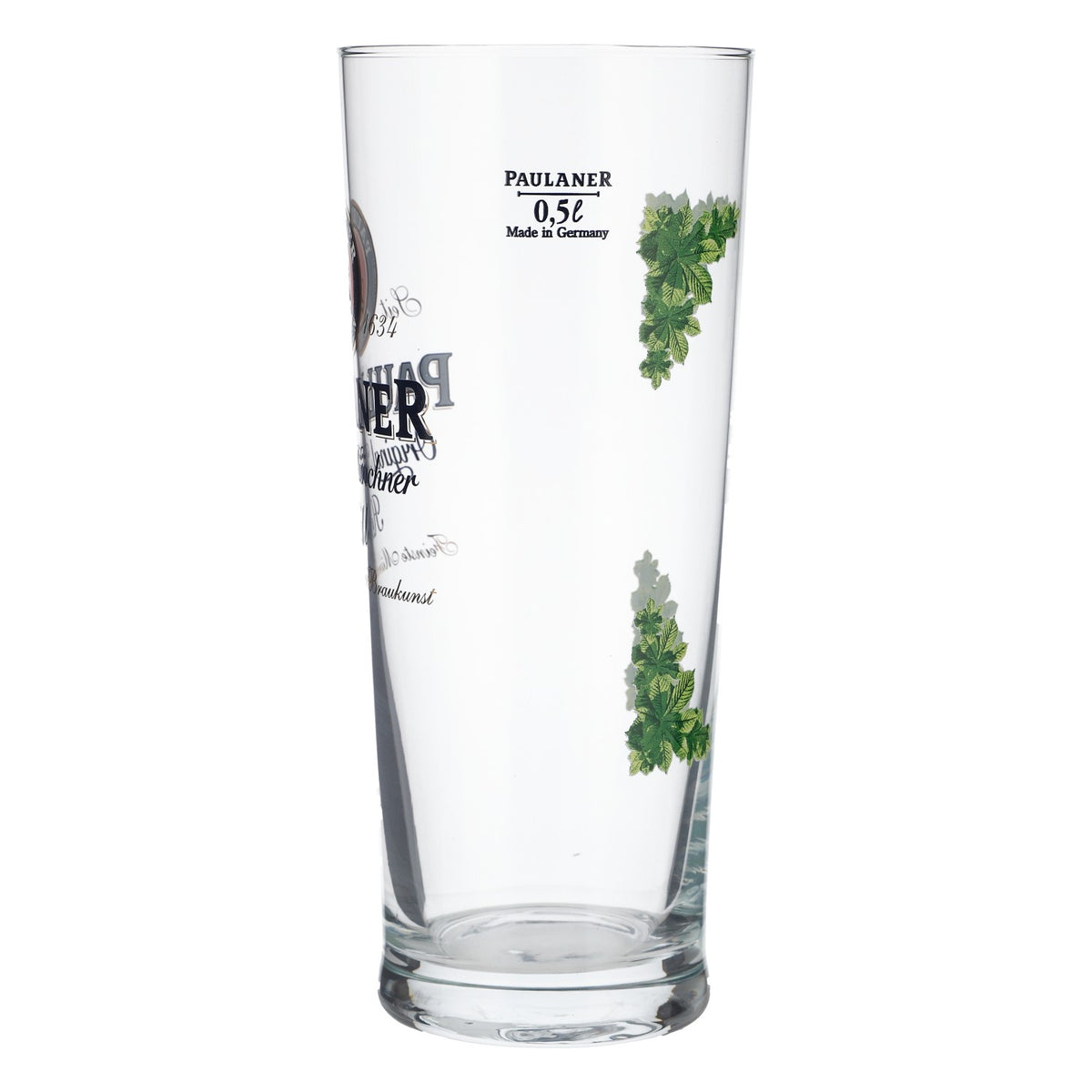Verre à bière Paulaner Verre à pied Munich 0,5 l Clair Verre graffité avec stylo – Vue 3