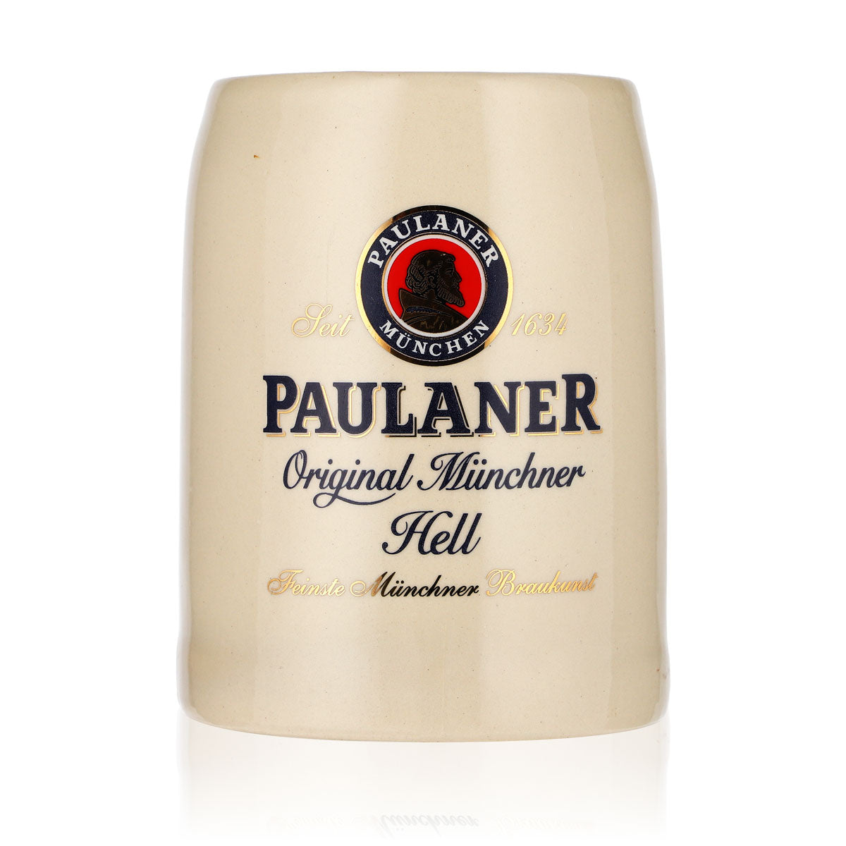 Bière Paulaner Verre Chope de collection Seidel 0,64 l Chope en terre cuite Échelle de mesure – Vue 2