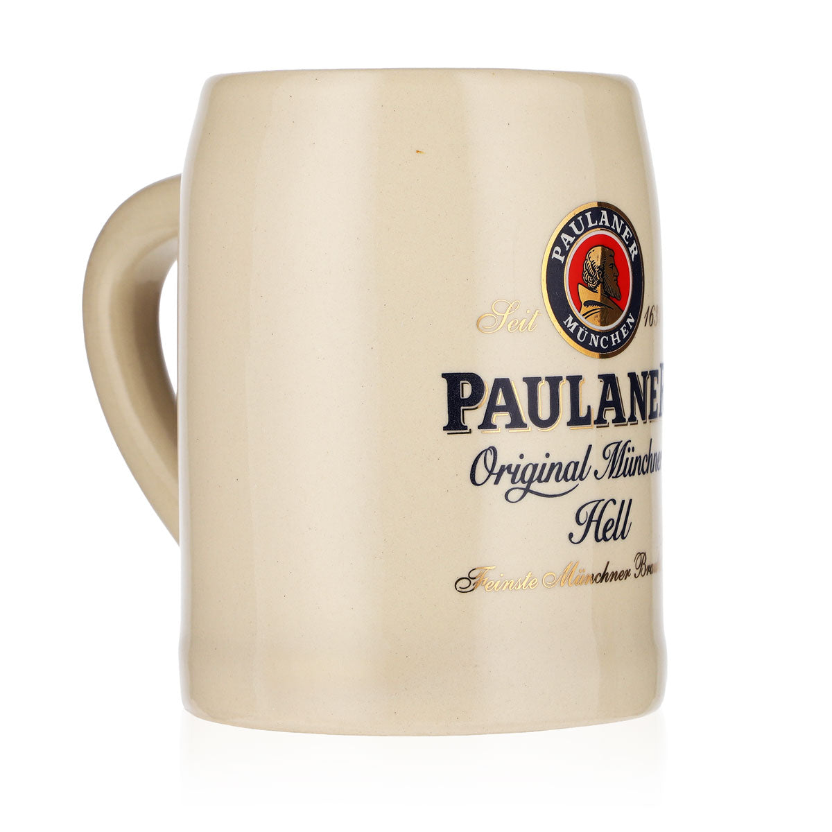 Bière Paulaner Verre Chope de collection Seidel 0,64 l Chope en terre cuite Échelle de mesure – Vue 3