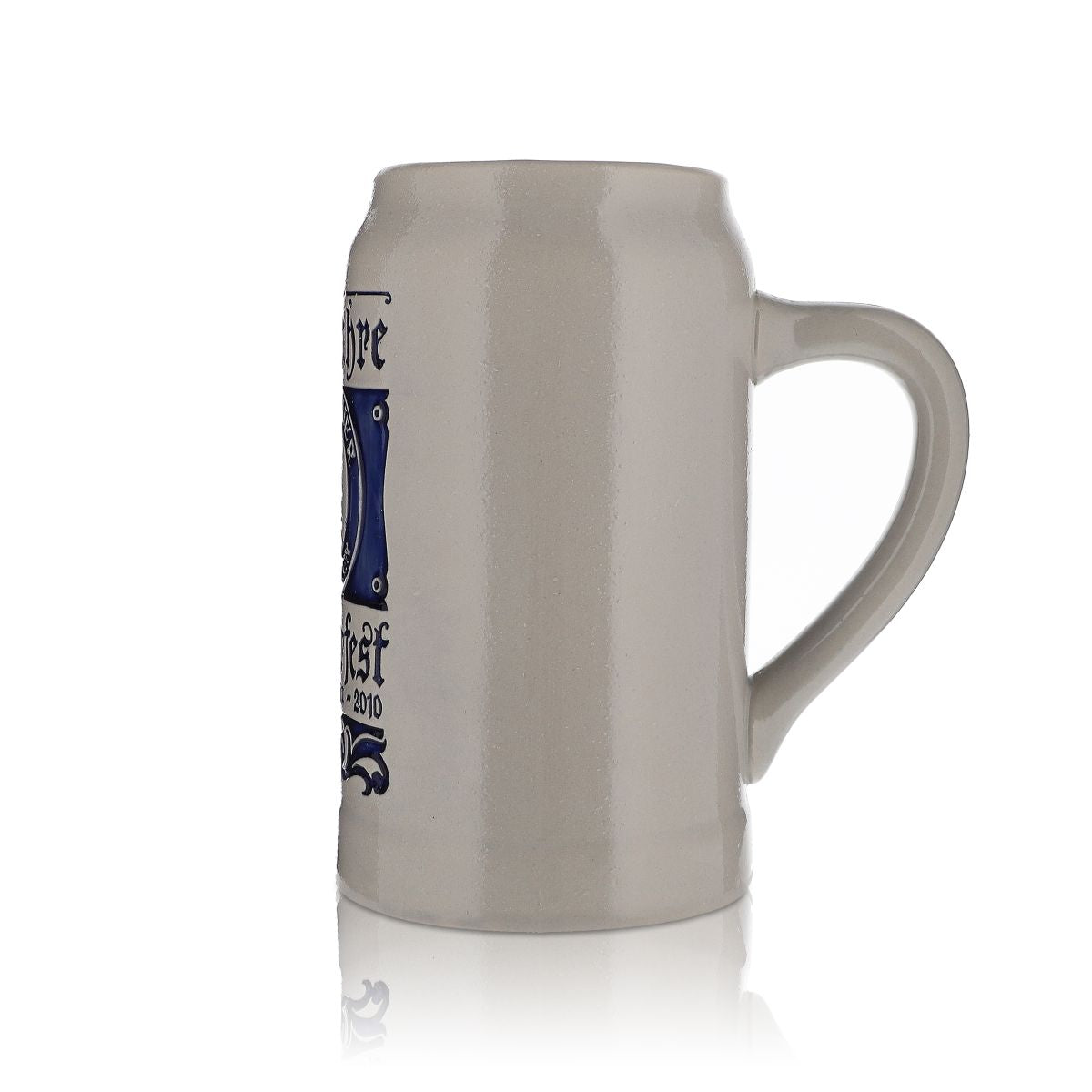 Paulaner Cruche en terre cuite Verre de collection 1 l Chope Seidel Verres 200 ans de l'Oktoberfest – Vue 4
