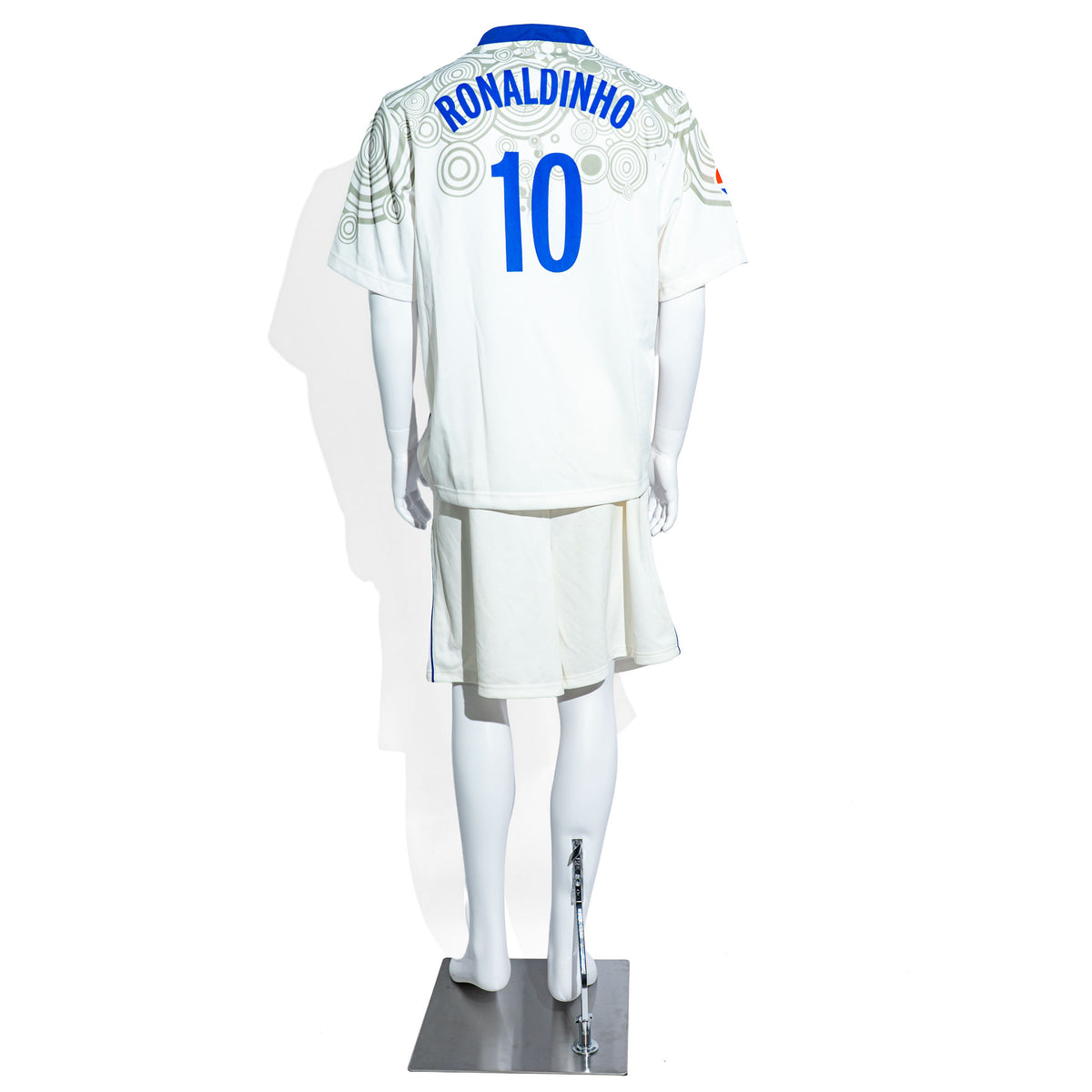 Maillot et short de football Pepsi Cola n° 10 Ronaldinho Vêtements pour fans Taille XL – Vue 3