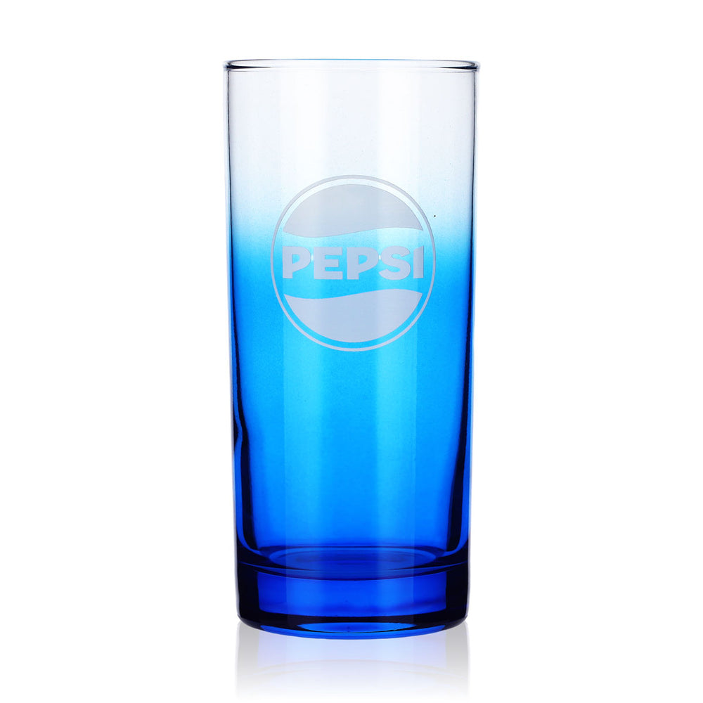 Verres Pepsi Blue édition spéciale Cola 0,39 l Coke bleu verre de collection