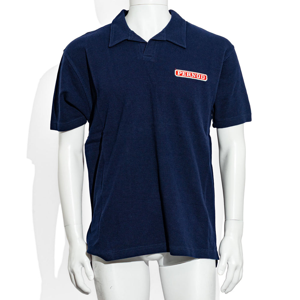 Pernod Liqueur Polo T-shirt décontracté Homme Uni bleu Bleu, taille M