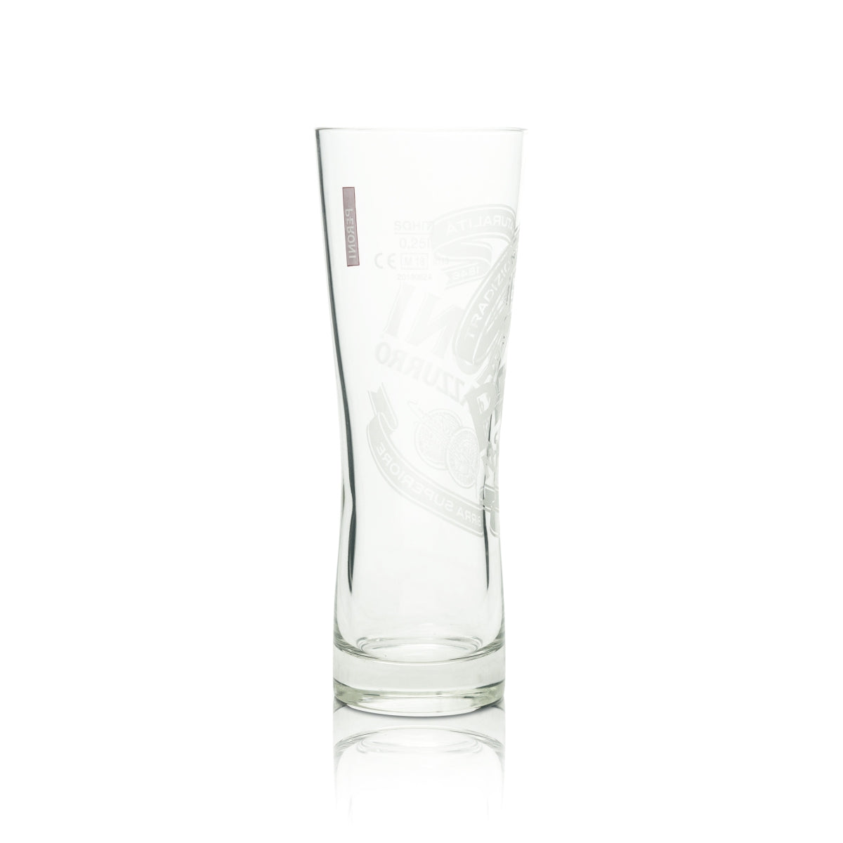 6 verres à bière Peroni 0,25 l, 1/2 pinte, verres à bière, Italie, Nastro Azzurro – Vue 3