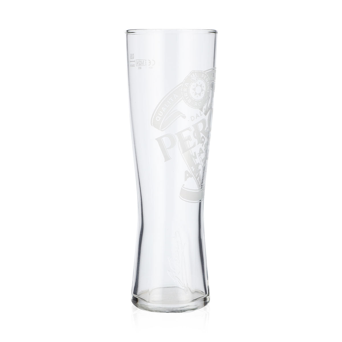 Lot de 6 verres Peroni Nastro Azzurro de 0,5 l – Verre à pied Signature Relief gradué – Vue 3