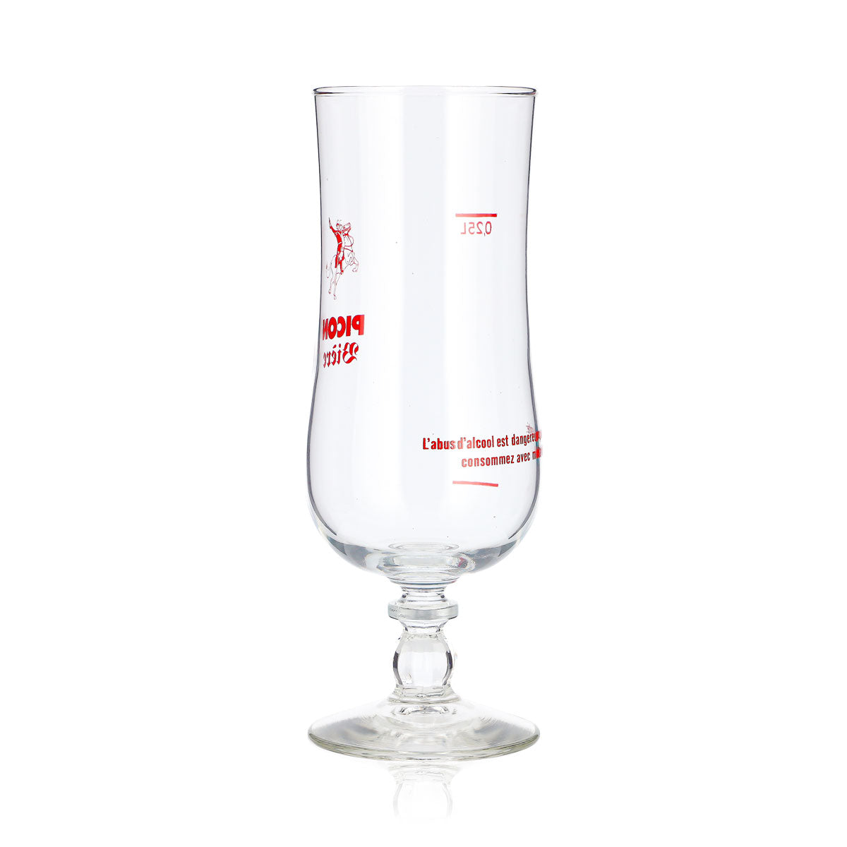 Verre à bière Picon 0,25 l, forme coupe, logo rouge, Durobor Windsor – Vue 4