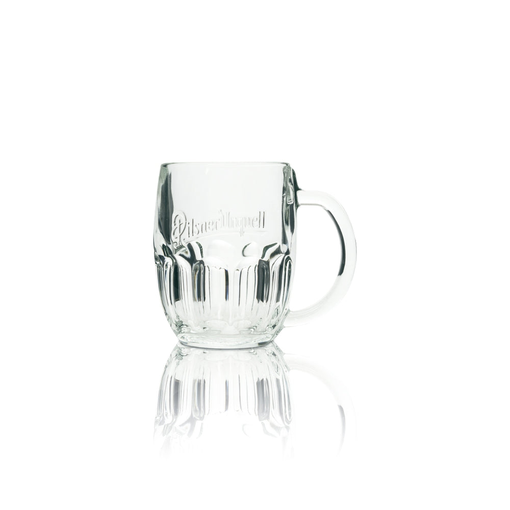 Verre à bière Pilsner Urquell 0,3 l Kruger Relief Sahm Seidel Verres à anse Pils Export