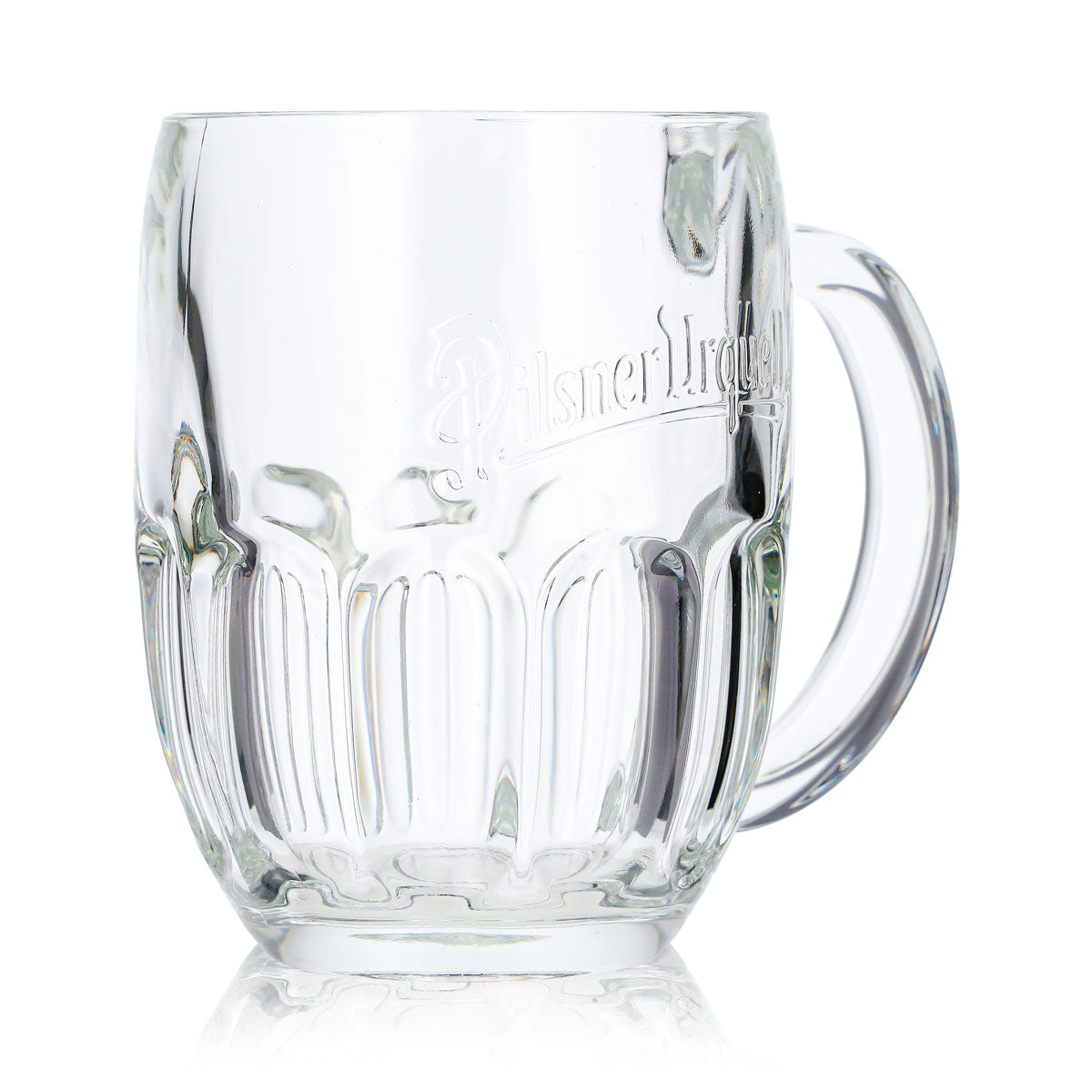 Verre à bière Pilsner Urquell 0,5 l, chope en relief Sahm Seidel, verres à anse Pils Export – Vue 3