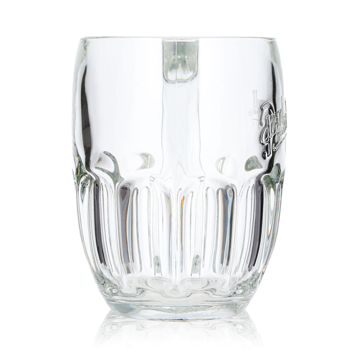 Verre à bière Pilsner Urquell 0,5 l, chope en relief Sahm Seidel, verres à anse Pils Export – Vue 4