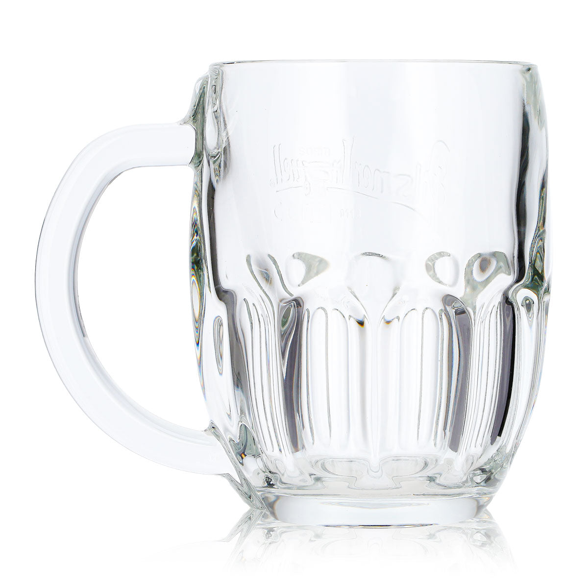 Verre à bière Pilsner Urquell 0,5 l, chope en relief Sahm Seidel, verres à anse Pils Export – Vue 5