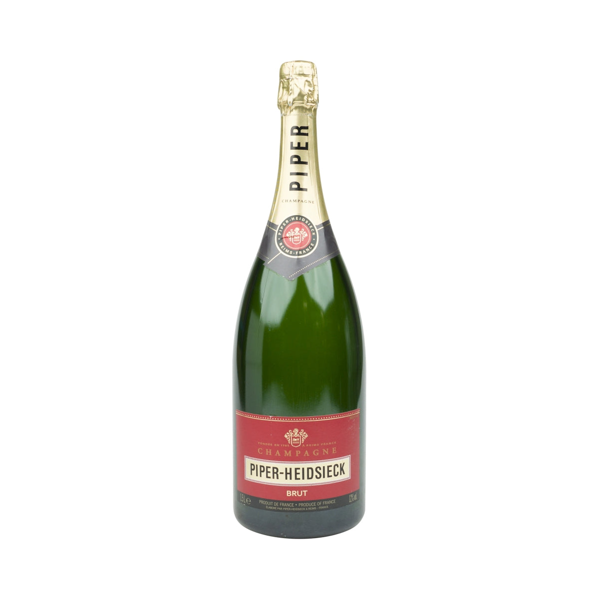 Piper-Heidsieck Champagne 1,5 l bouteille factice LEER Nouveau présentoir décoratif mannequin factice