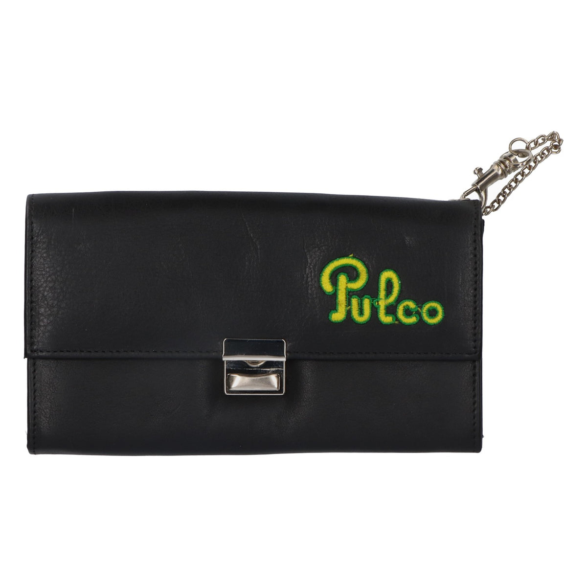 Portefeuille Pulco en cuir noir