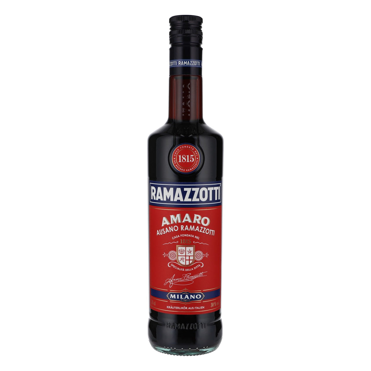 Liqueur aux herbes Ramazzotti Milano 30 % bouteille de 0,7 l