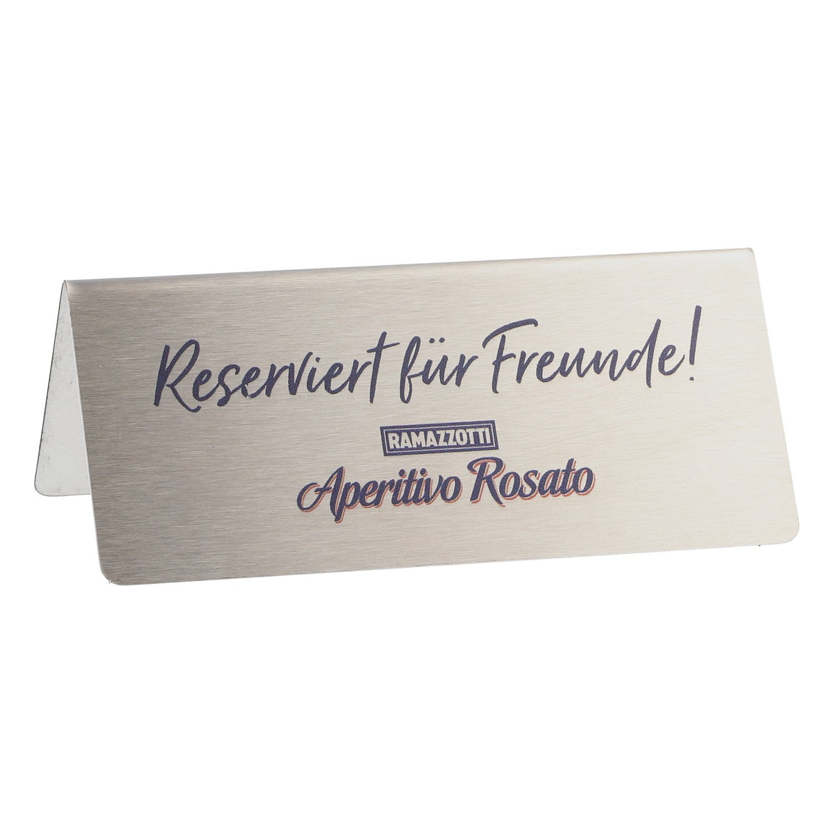 Ramazzotti Liqueur Présentoir de table « Réservé aux amis »