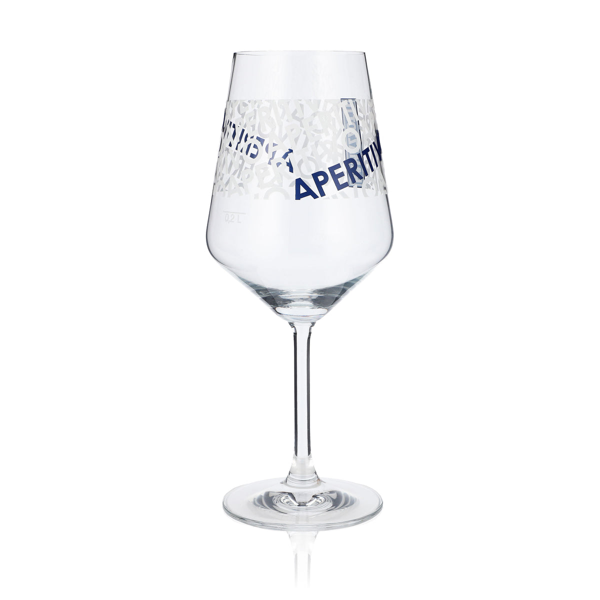 Verre à liqueur Ramazzotti 0,2 l Verres à pied Verre à cocktail Verre à vin Apéritif Impression – Vue 3